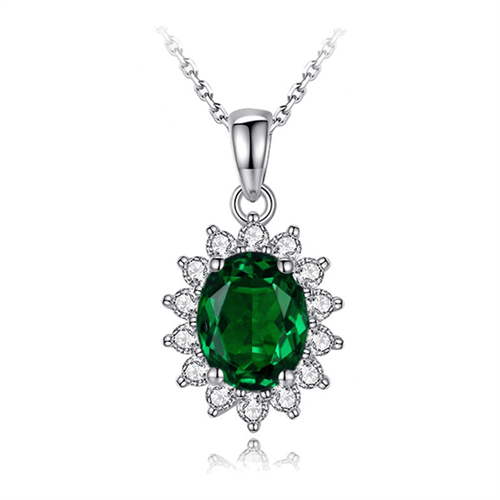 Emerald Necklace -S925