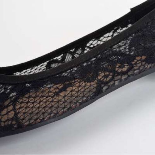 
                  
                    Pointed Toe Ballet Flat - Breathable Design
                  
                